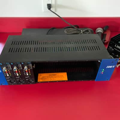 API 500 Series 10 Space Rack With Linear Power Supply and (3) 512C Preamps Price Reduced! image 3