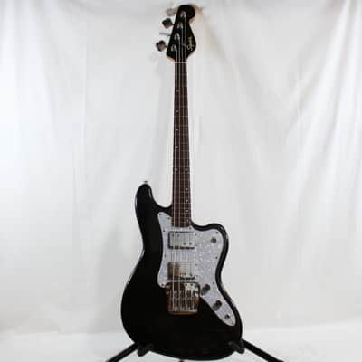 Squier Paranormal Rascal Bass HH Short Scale Electric Bass in Metallic Black image 1