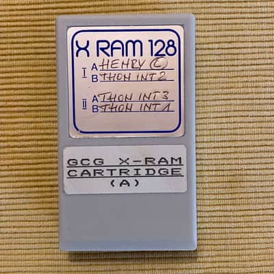 Yamaha DX7 Data ROM Cartridge X-RAM 128 image 2