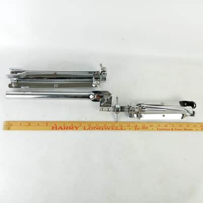 Ludwig#1364"Atlas" Snare Drum Stand Chrome Vintage70s Single-Braced Legs Chicago image 7