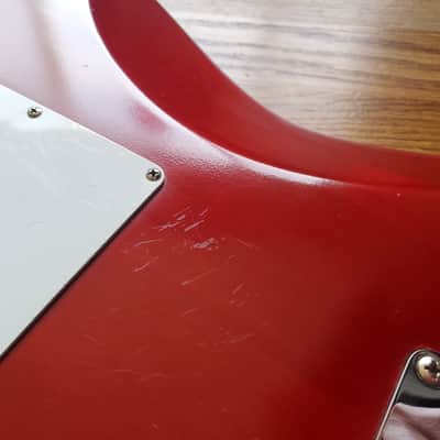 Fender Highway One Stratocaster Left Handed || Transparent Red Lefty image 13