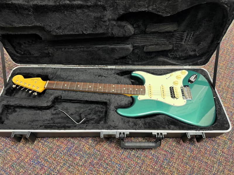 Fender Made In Japan Hybrid '60s Stratocaster HSS 2020 Sherwood Green Metallic w/ Case image 1
