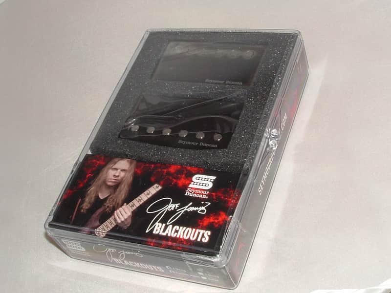 Seymour Duncan Jeff Loomis Blackouts 6-String Pickup Set  (Black)  New with Warranty image 1