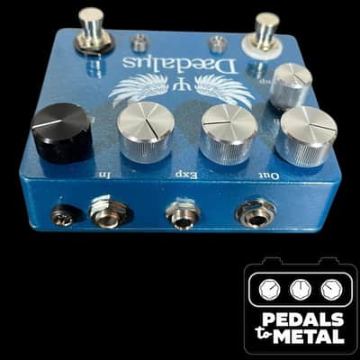 Coppersound Pedals Daedalus Dual Reverb with Expression 2016 - Present - Blue - X16061 image 6