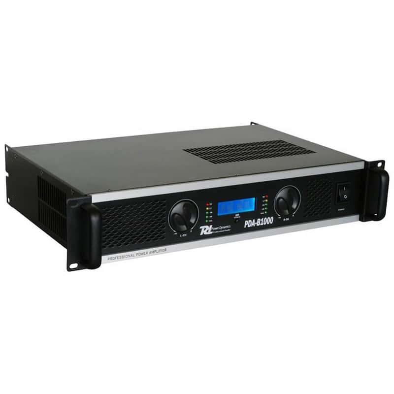 Power Dynamics Pda B1000 Prof. Amp. 2 X500 W image 1