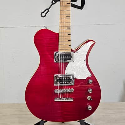First Act CE-240 Sheena FSA Electric Guitar Transparent Red image 1