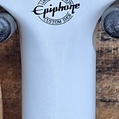 2009 Epiphone "Custom Shop" Wilshire Pro - Limited Run Of 200 - Alpine White image 10