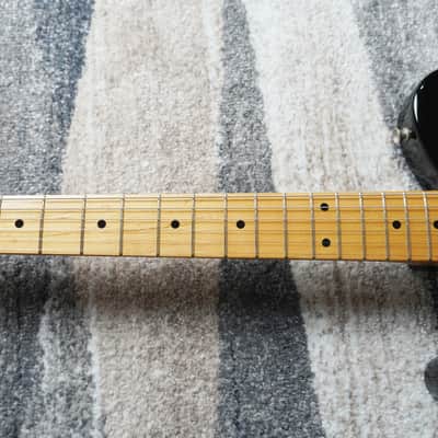 2013 Fender Japan TN72-LH Telecaster Thinline Left-Handed Black MIJ image 6