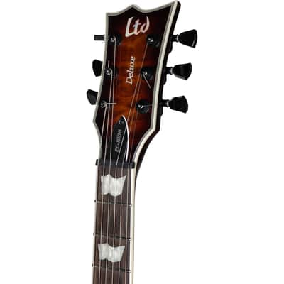 ESP EC-1000 Evertune Electric Guitar - Dark Brown Sunburst image 6