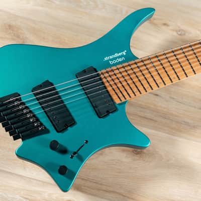 Strandberg Boden Standard N2.8 8 String Headless–Transformative Teal Metallic image 7
