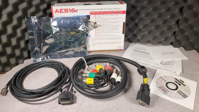 Lynx AES16e AES/EBU PCIe Audio Interface Card image 1