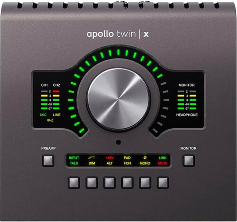 Universal Audio Apollo Twin X DUO Heritage Edition Thunderbolt 3 Audio Interface 2020 - Present - Gray image 1