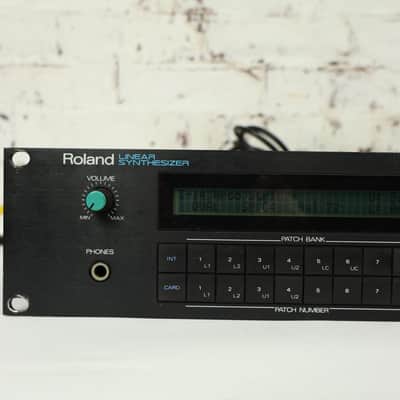 1988 Roland D-550 Linear Synthesizer Rack Module image 2