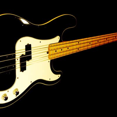 St. Blues Bluesking Bass IV 1984 Delta Black image 2
