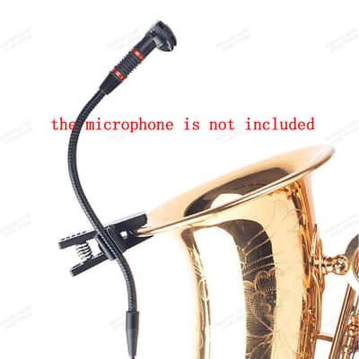 Instrument Microphone Clips Mount Mic Stand Holder for Saxophone Bass Trumpet image 3