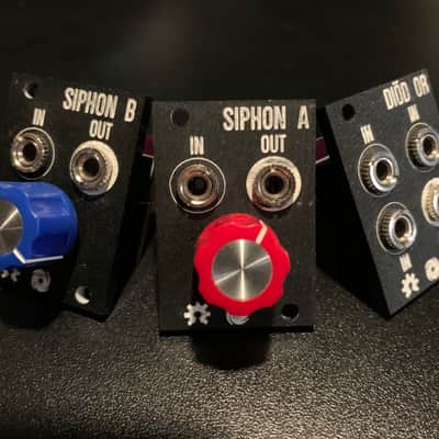 Tsyklon Labs Siphon A, Siphon B, Diōd OR 1U Euro Tile LOT image 1
