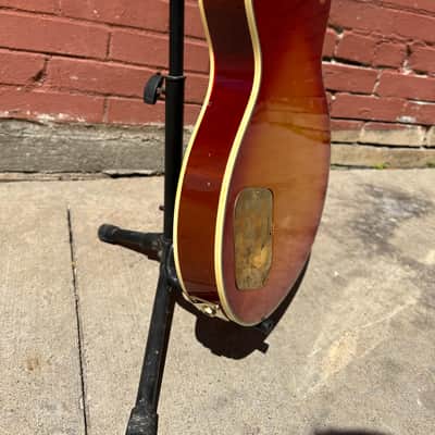 Burny Custom RSC-80 Les Paul Supreme 1980s - Flame Maple Sunburst image 12