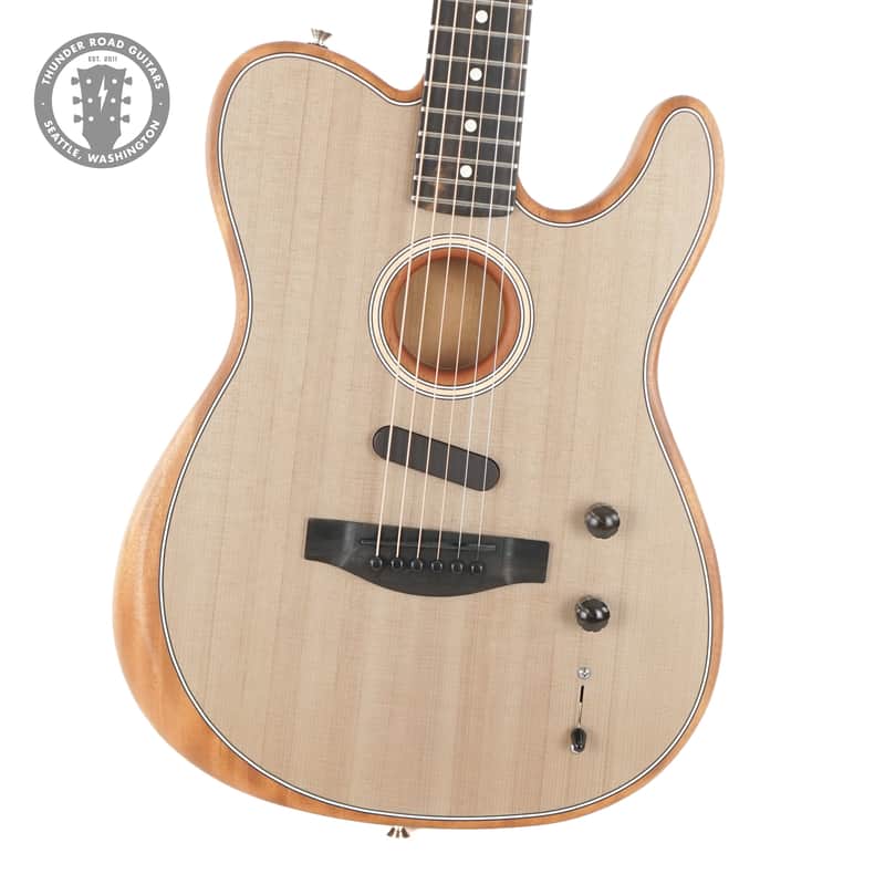 2019 Fender Acoustasonic Telecaster Sonic Gray image 1