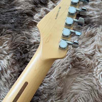 2018 Fender Limited Edition Channel Bound American Professional Ash Stratocaster - White Blonde image 14
