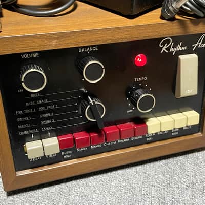 Ace Tone FR-6 Rhythm Ace Dead stock 1960s - Black / Wood image 2