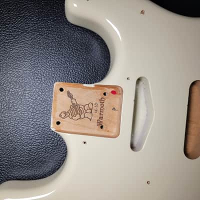 Warmoth Body Tele Strat combo White -USA made image 12