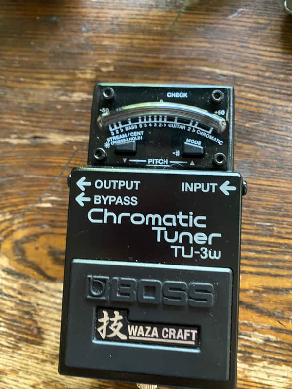 Boss TU-3W Chromatic Tuner Waza Craft 2016 - Present - Black image 1