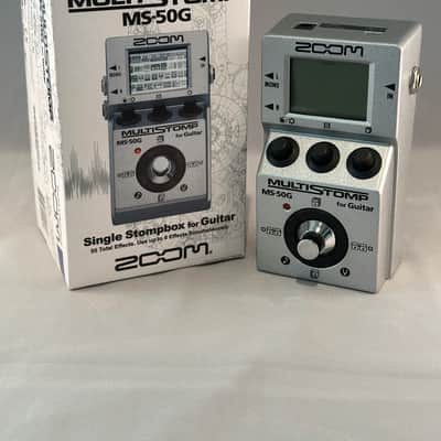 Zoom MS-50G MultiStomp 2012 - 2023 - Silver image 1