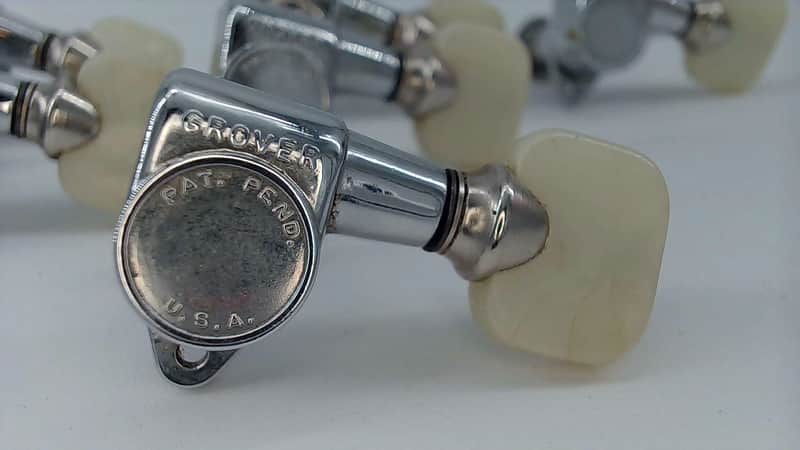 Grover Vintage 6 In Line Tuners image 1