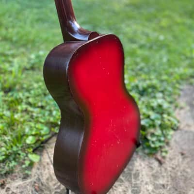United Unbranded Parlor Guitar - circa 1960’s image 15