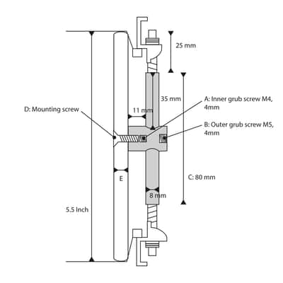 Tube lugs, single point, easy tune for perfect pitch image 2