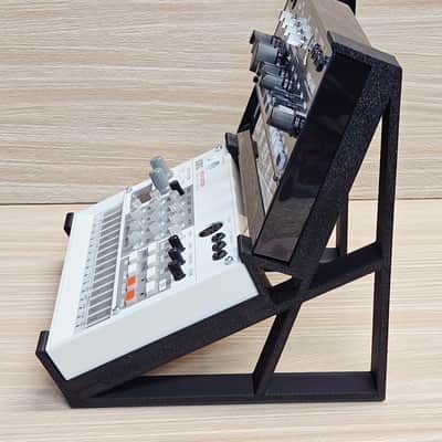 The Analog Source 2 Tier Gen 3 Desktop Stand for Volca Beats Bass FM Keys Nubass Loop Mix Sample Synthesizer Mixer Drum Rhythm Machine Sampler image 7