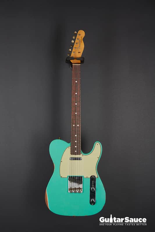 Fender  Custom Shop 64 Telecaster Relic Seafoam Green  2024 (Cod. 1502NG) image 1
