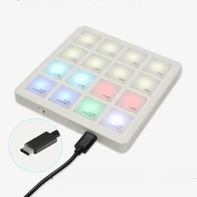 Pad Portable Wireless MIDI Controller 16 Pads Suitable Percussion DJ Music Arranger Keyboard Controller image 3