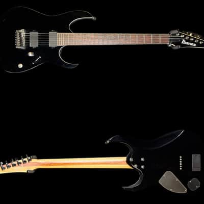 Ibanez RGIR20FE Iron Label Electric Guitar in Black w/EMG Pickups & Killswitch image 2