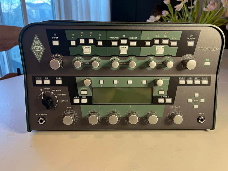 Kemper Amps Profiler Head - Matte Green/Black - Non Powered image 1