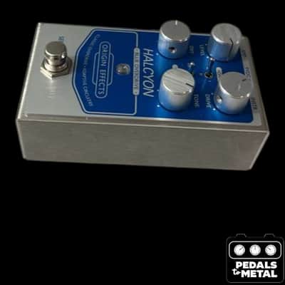 Origin Effects Halcyon Blue Overdrive 2024 - Present - Silver / Blue - X18234 image 4