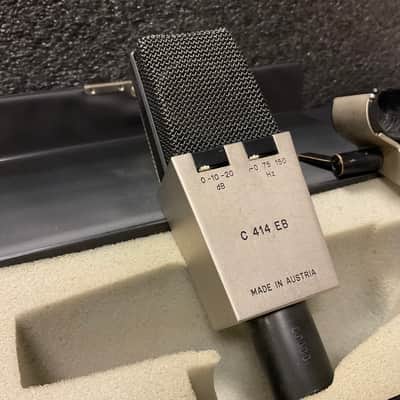 AKG EB 414 SILVER VINTAGE CK12 nylon capsule original image 2