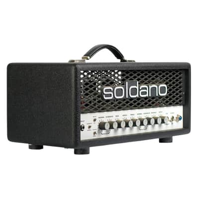 Used Soldano SLO-30 Amplifier Head Black Tolex image 3