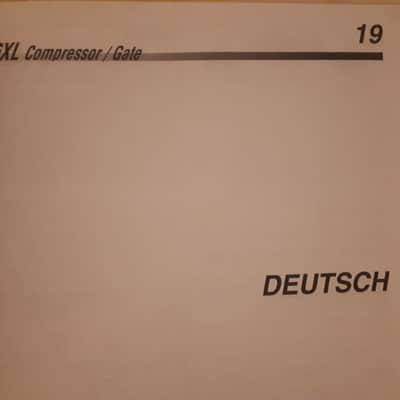 dbx 266XL Compressor/Gate Owner/Operator Manual in English, French, German and Italian image 9