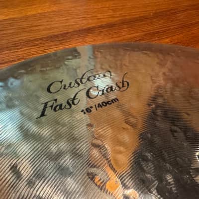 Zildjian 16" K Custom Fast Crash Cymbal 2003 - Present - Brilliant image 2