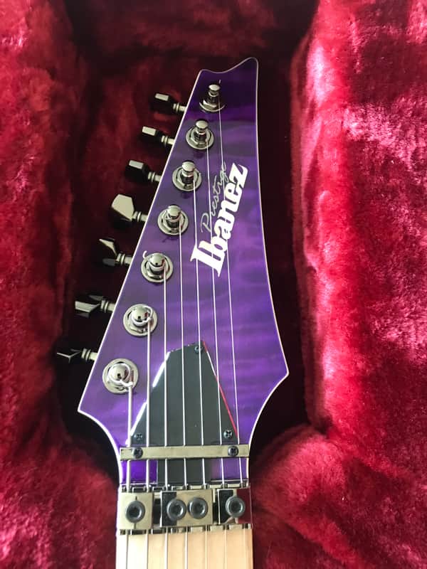 Ibanez RG 752 MQM-TV 2017 Transparent Violet | Reverb