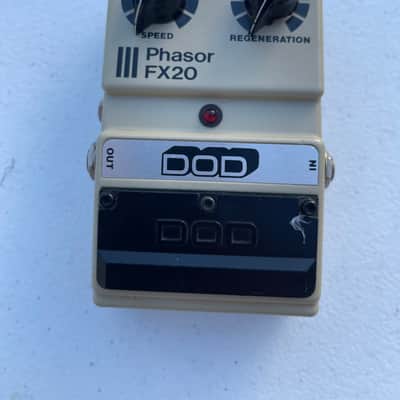DOD Digitech FX20 Phasor Analog Phaser Rare Vintage Guitar Effect Pedal image 1