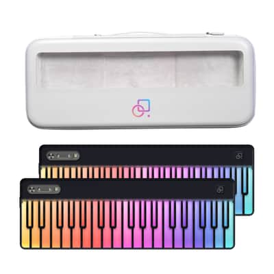 *(PRE-PRODUCTION VERSION BETA UNIT) PartyKeys Piano Keyboards 72 keys with Case and PartyStudio MIDI Sounds Speaker with PartyPedal image 6