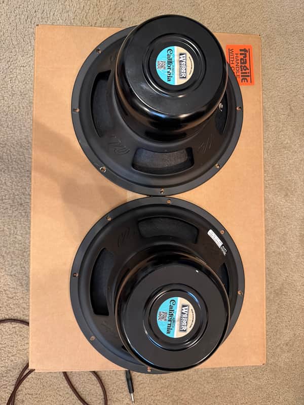 Weber Alnico California 12” 16ohm 2025 - 16ohm 60 watts image 1