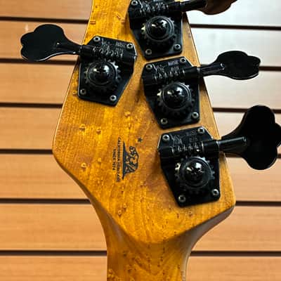 Ernie Ball Music Man Ball Family Reserve StingRay 5 HH in Giants Orange Quilt 2019 w/OHSC #55/91 image 13