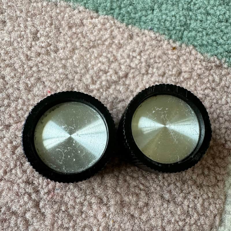 Toya Amp knobs round made in Japan image 1
