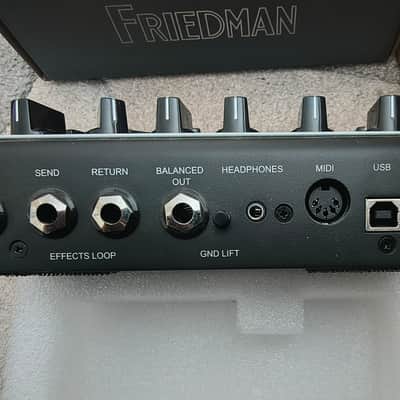 Friedman IR-D Dual Tube Preamp 2024 - Present - Black / Silver imagen 2