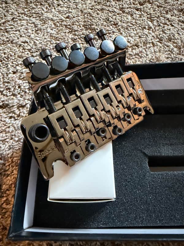 Floyd Rose FRTS1000R2 Special Series Tremolo Kit with R2 Locking Nut 2010s - Black Chrome image 1