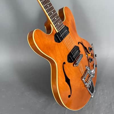 Stanford CR Thinline 30 VB 2,8 kg P90 Bigsby Tremolo inkl. original Koffer imagen 9