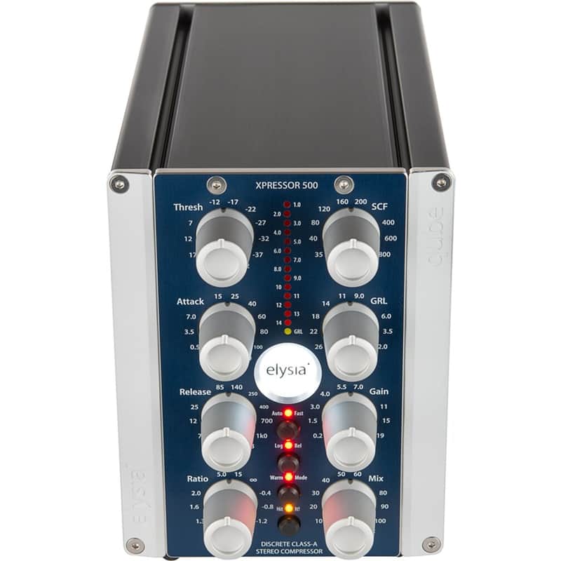 Elysia xpressor qube 500 Series Discrete Class-A Stereo Compressor in Powered Enclosure image 1